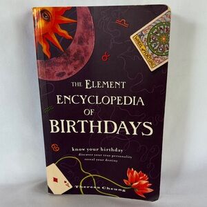 THE ELEMENT ENCYCLOPEDIA OF BIRTHDAYS PAPERCOVER BOOK BY THERESA CHEUNG - 2008